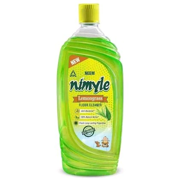 Nimyle Lemongrass Floor Cleaner - 500 ML, Light Green