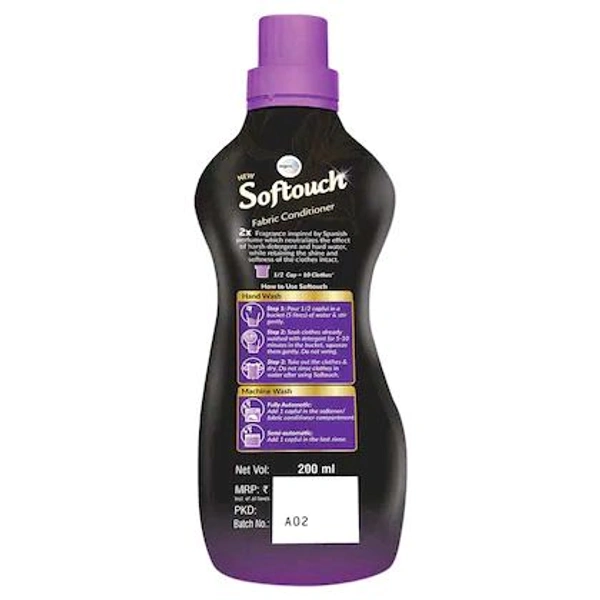 Wipro Softouch After Wash 2X Royal Perfume Fabric Conditioner 200 ml