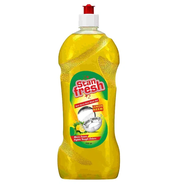 Stanfresh Anti-Germ Dishwash Gel - Lemon Neem 750ML