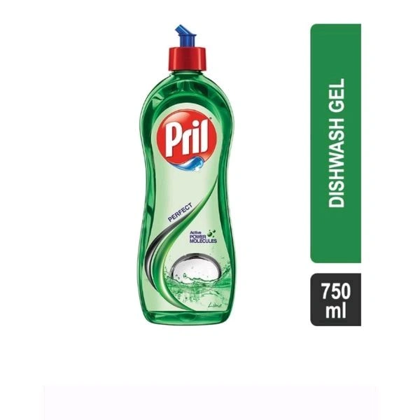 Pril Perfect Lime Grease Fighter Dishwash Liquid 750 ml