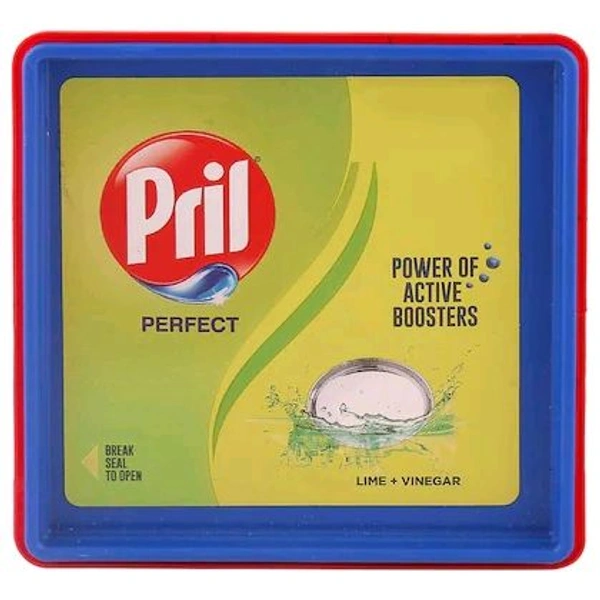 Pril Perfect Lime & Vinegar Dishwash Bar 500 g