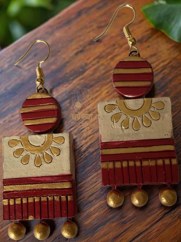 Terracotta Handmade Earrings