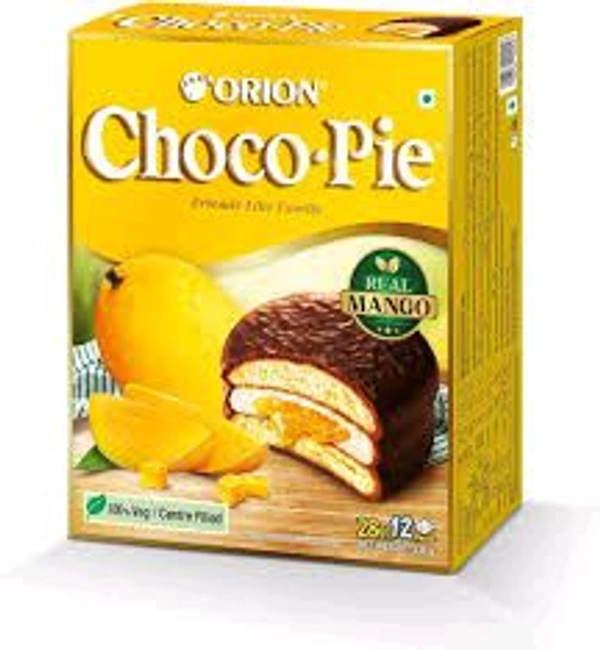 Orion Chocopie Mango 18 Pcs Box