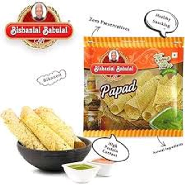Babulal Bishan Lal  Papad 400grm