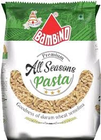 Bambino All Season Pasta Combo 400grm Spiral + 400 Grm Panne