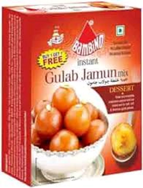 Bambino Gulab Jamun Powder Offer Pack Buy 1 Get 1 Free