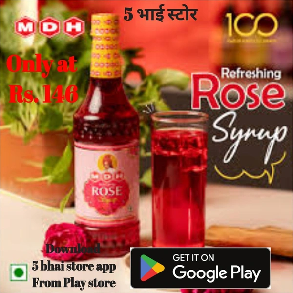 Mdh Rose Sharbat 