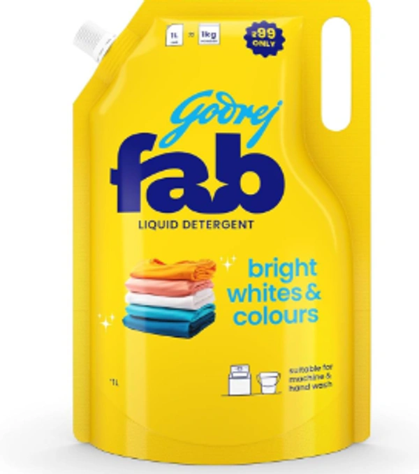 Godrej Fab Liquid Detergent - 1 Litre