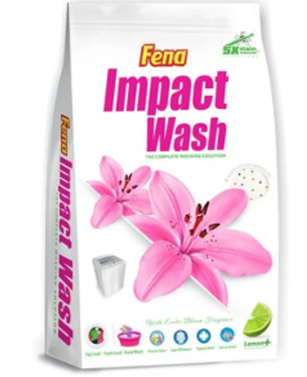 Fena Impact Wash Detergent Powder 1kg - + Free NIP worth Rs. 25