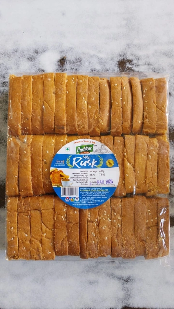 Pushkar Rusk 400gm