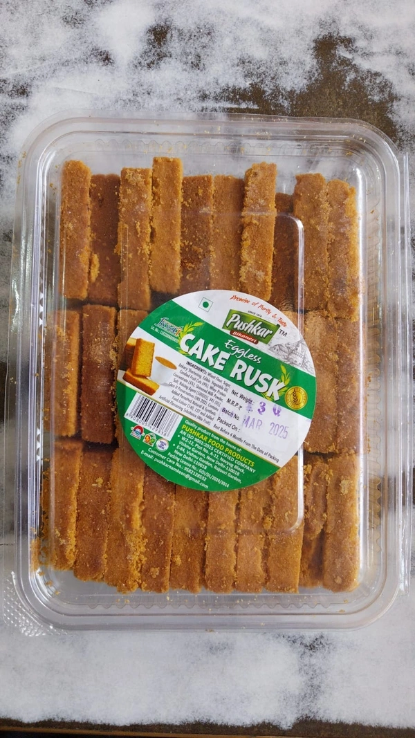 Pushkar Cake Rusk 400gm