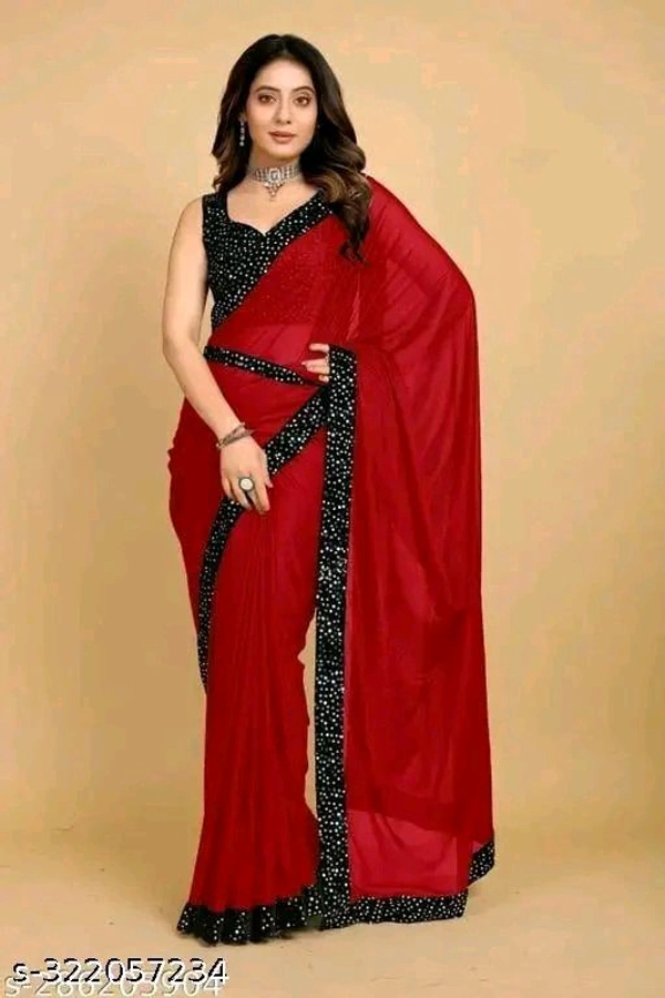 Alisha Alluring Sarees - Teal, Free