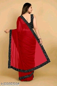 Alisha Alluring Sarees - Teal, Free