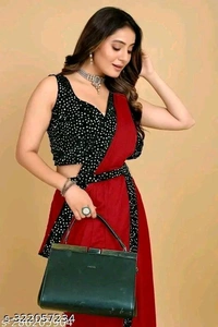 Alisha Alluring Sarees - Teal, Free