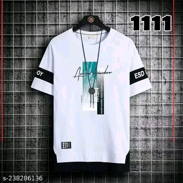 Stylish Fashionista Men Tshirts - White, M