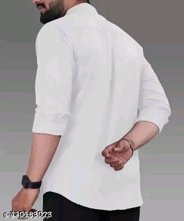 Pretty Fashionable Men Shirts - White, XXL