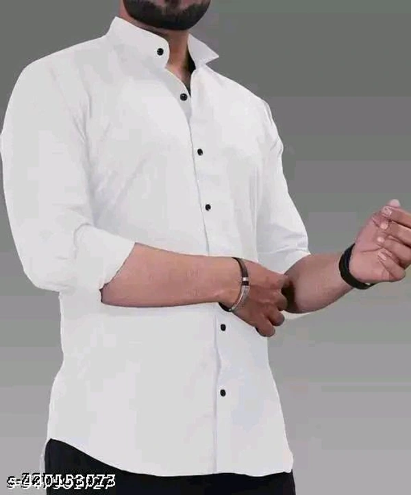 Pretty Fashionable Men Shirts - White, XL