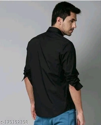 Classic Fabulous Men Shirts - Black, S
