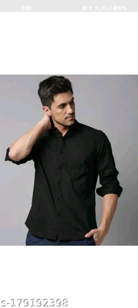 Classic Fabulous Men Shirts - Black, S