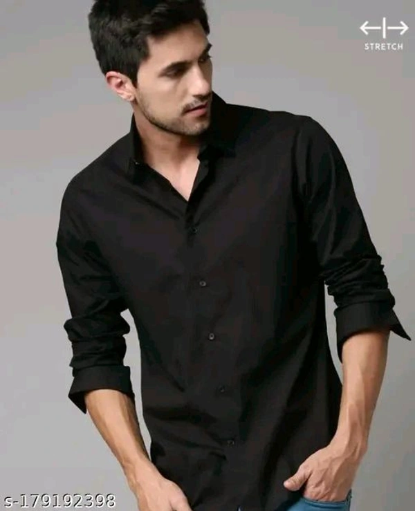 Classic Fabulous Men Shirts - Black, L