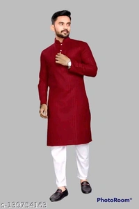 Comfy Men Kurtas - Black, S