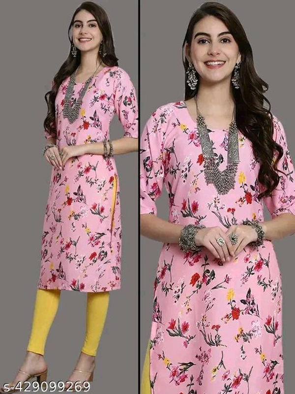 Banita Graceful Women Kurta Sets - Pink Lace, S