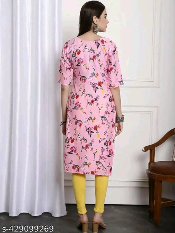Banita Graceful Women Kurta Sets - Pink Lace, XXL
