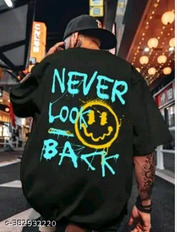Tshirts For Men Cotton Fabric  - L