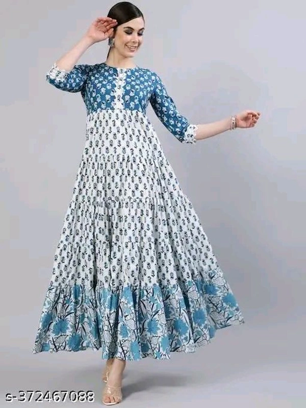 Kashvi Ensemble Kurtis - Robin's Egg Blue, L