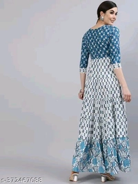 Kashvi Ensemble Kurtis - Robin's Egg Blue, XL