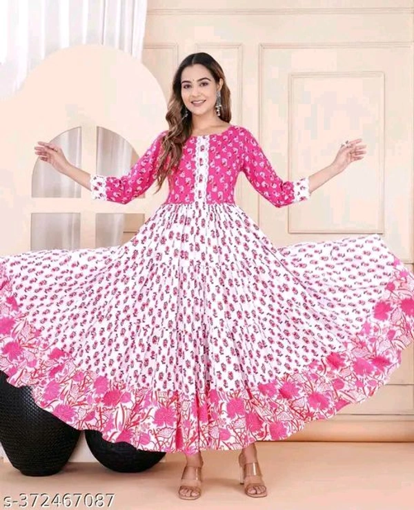 Kashvi Ensemble Kurtis - Persian Rose, XXL