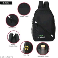 Trendy Backpacks - Black, Free
