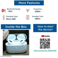 Combo Of Airpod Pro True Wireless Bluetooth Earphone And Digital Watch