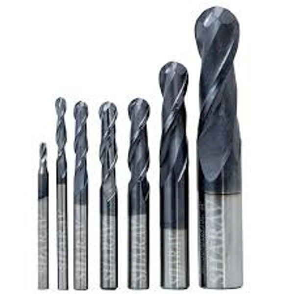 Ballnose 2 Flute For Wood Router - 4mm
