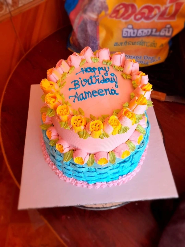 DOUBLE STEP CAKE