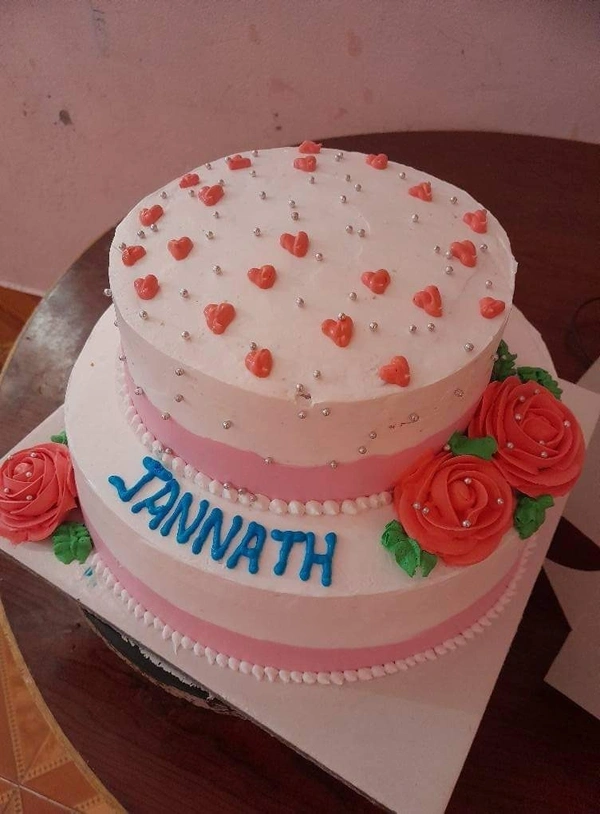 DOUBLE STEP CAKE