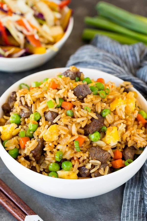 Beef fried rice