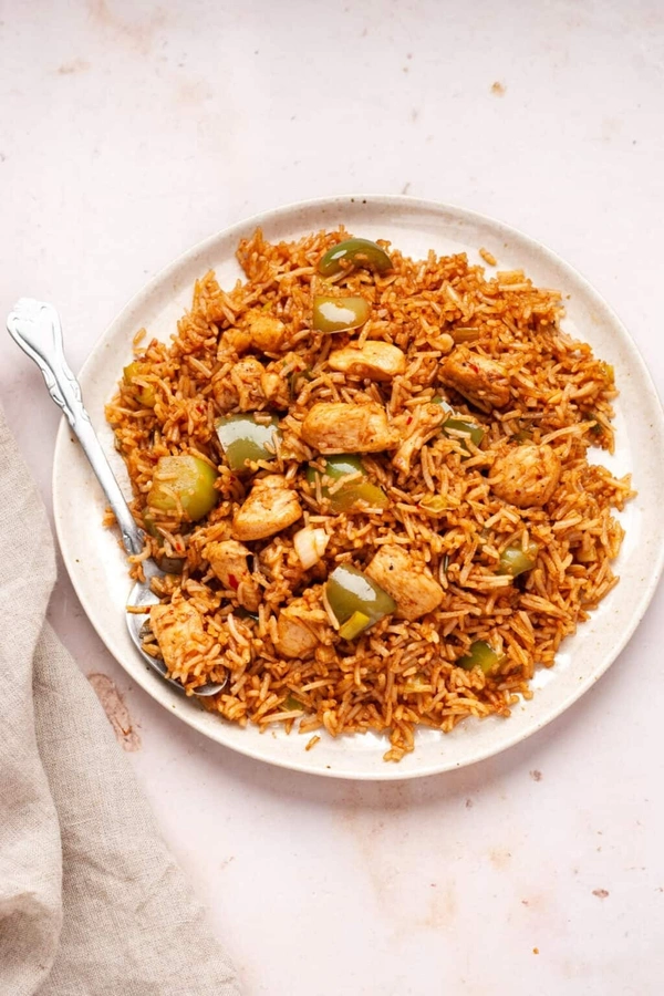 Schezwan Chicken Fried Rice