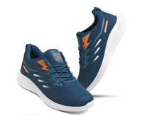 Ounik Style Men's Flex Running Shoes for Tuff Surface Run with - Royal Blue, 5/6/7