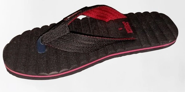 casual bluepop soft comfortable slippers for men - Black, 5/6