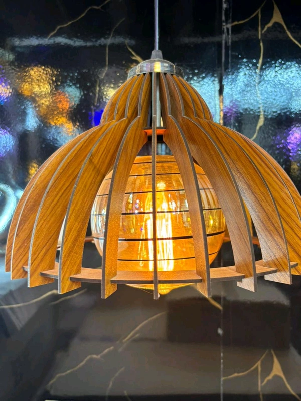 Lamp Shades - Web Orange