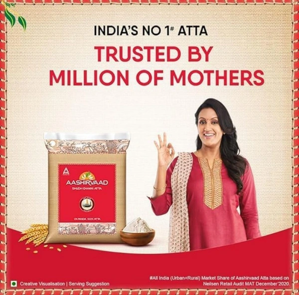 Generic Aashirvaaad Atta 5kg