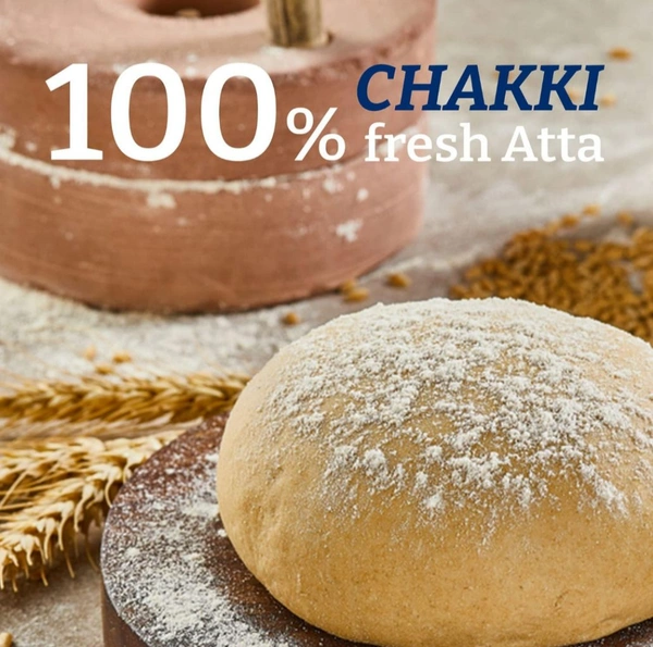 PILLSBURY Pillsbury Chakki Fresh Whole Wheat Atta | 100% Wheat Atta| Upto 6 hours of Softness| 5kg