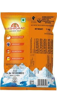Aashirvaad AASHIRVAAD with 4-step advantage lodized Solt (lodized nun)
