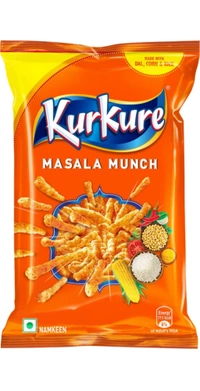 KURKURE Masala Munch 100g × 3 Chips (3 × 94g)