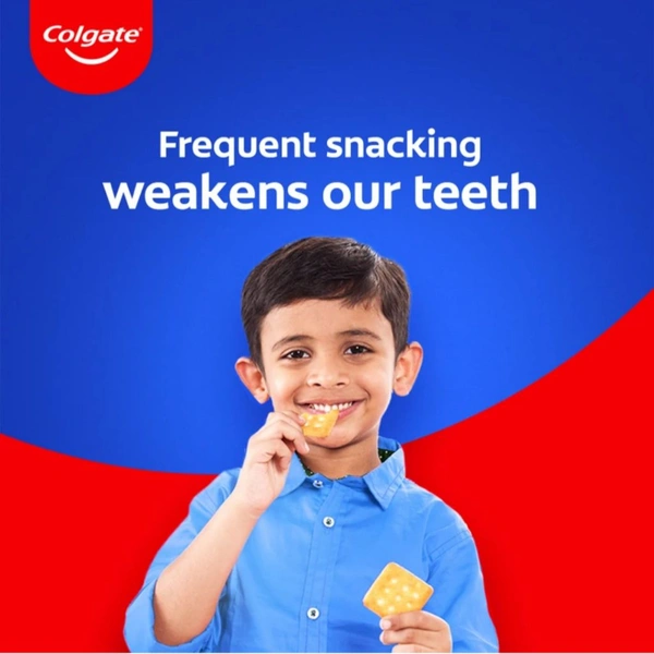 COLGATE  Colgate Strong Teeth, Indias No: 1 Toothpaste Brand, 2x Stronger Teeth Toothpaste (200g)