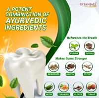 PATANJALI Dant Kanti Natural Toothpaste for Teeth Whitening, No Colour Toothpaste (200g)