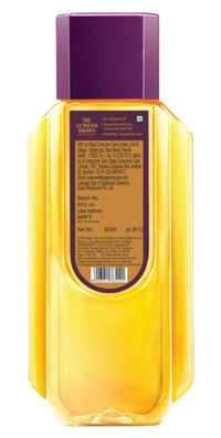 BAJAJ Bajaj Almond Drops Hair Oil, 625ml | 6X Vitamin E Nourishment | Light and Non-Sticky Hair Oil For Hair Fall Control