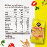 DISANO Fusilli Pasta,500gm,100% Durum Wheat,No Maida,High Protein & Fiber (Minimum Order 3)