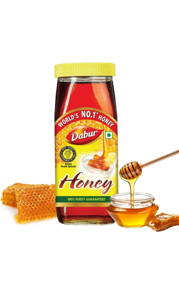 Dabur Honey - 1.2kg | 100% Pure | World's No.1 Honey Brand with No Sugar Adulteration